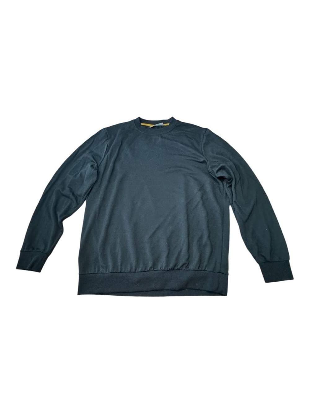 Icebreaker 100% Wool Black Crewneck Knit Long Sleeve Sweater Men’s Size L